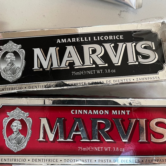 NEW Box Marvis Italian toothpaste, Marvis Whitening Mint toothpaste Italy 1 box - Picture 6 of 6